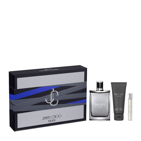 Jimmy Choo Man 3.3oz EDT & .25 EDT & 3.3 Shower Gel