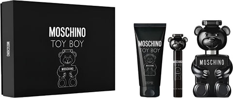 Moschino Toy Boy Set 3.4oz EDP & .3oz EDP & 3.4oz SG