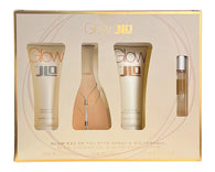 Jlo Glow Gift Set 3.4oz EDT & 2.5oz SG & 2.5oz BL & Mini